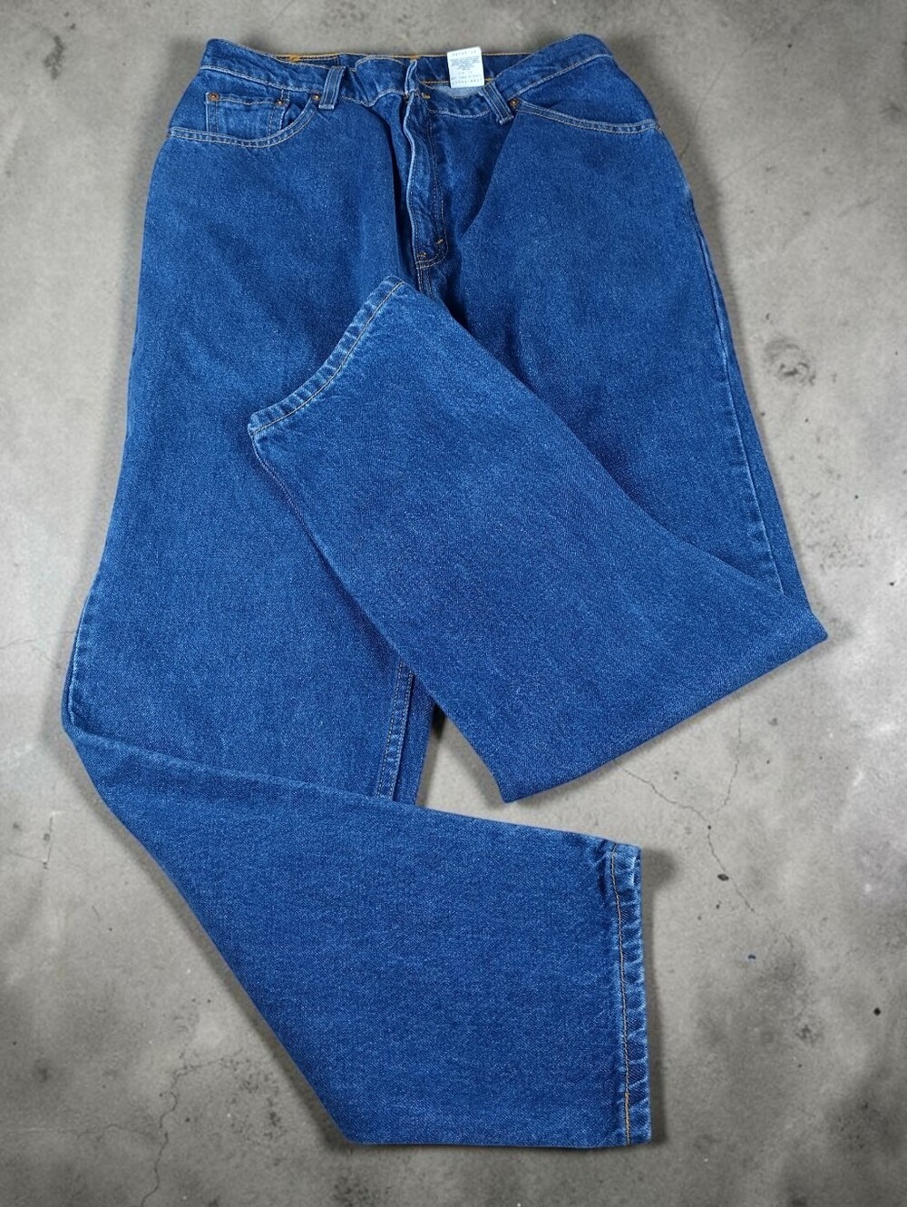Levis 550 Women's Size 12 1998 Relaxed Fit Tapered Leg Blue Jeans